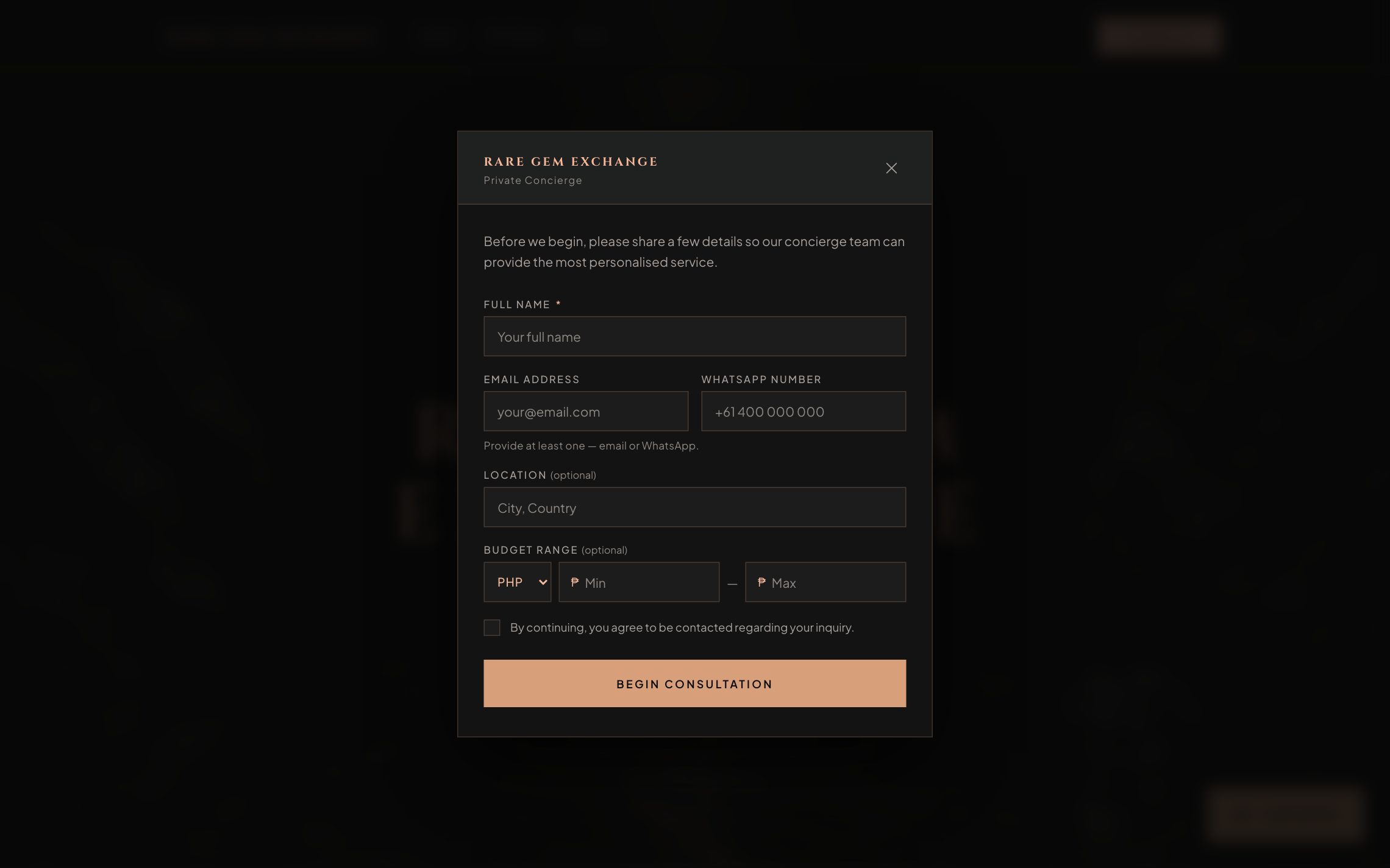 A concierge that qualifies
